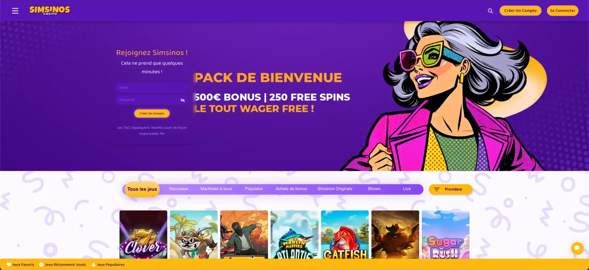 Simsinos sur mobile